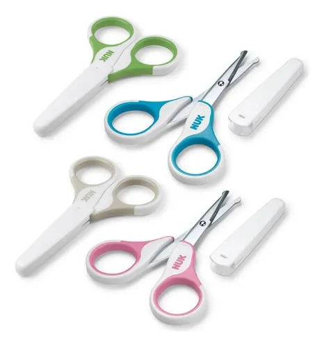 NUK TIJERA CON CAPUCHON DE SEGURIDAD – Pañalera Belyan